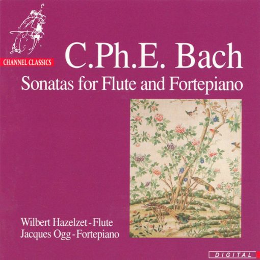 Carl Philipp Emanuel Bach, Wilbert Hazelzet, Jacques Ogg - Sonatas For Flute And Fortepiano (CD, Album) (Near Mint (NM or M-))