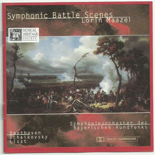 Ludwig van Beethoven, Pyotr Ilyich Tchaikovsky, Franz Liszt, Lorin Maazel, Symphonie-Orchester Des Bayerischen Rundfunks - Symphonic Battle Scenes (CD, Club) (Near Mint (NM or M-))