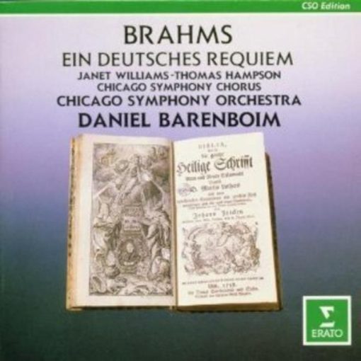 Johannes Brahms, Daniel Barenboim - Ein Deutsches Requiem (CD) (Near Mint (NM or M-))