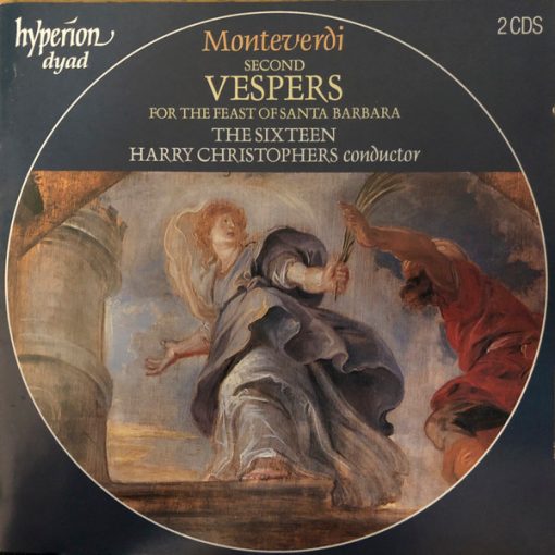 Claudio Monteverdi, The Sixteen, Harry Christophers - Second Vespers For The Feast Of Santa Barbara (2xCD, Album, RE) (Near Mint (NM or M-))