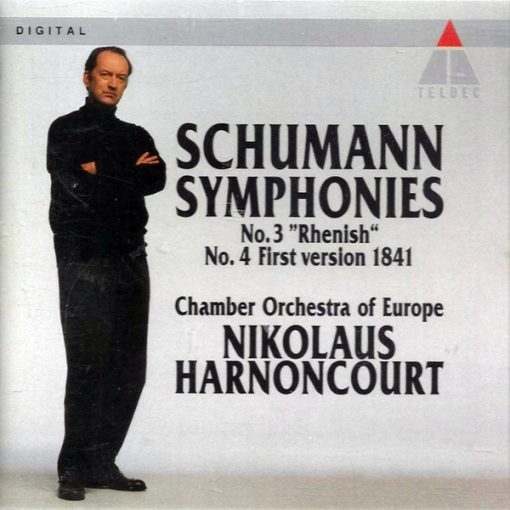 Robert Schumann, The Chamber Orchestra Of Europe, Nikolaus Harnoncourt - Symphonies: No.3 "Rhenish" & No.4 (First version 1841) (CD, Album) (Near Mint (NM or M-))