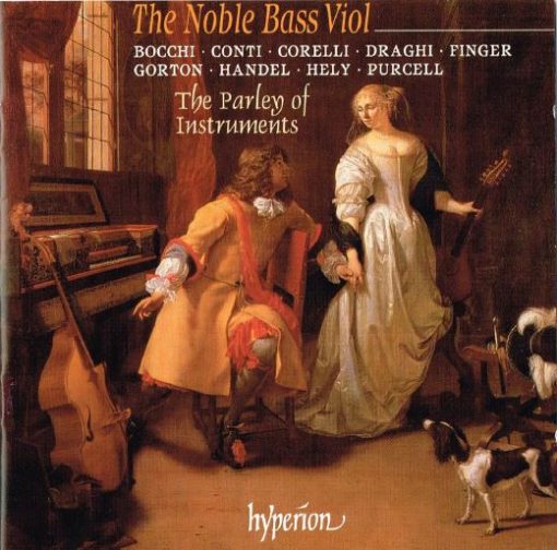 Mark Caudle • The Parley Of Instruments - The Noble Bass Viol (CD, Album) (Near Mint (NM or M-))