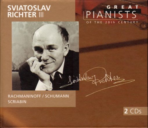 Sviatoslav Richter - Sergei Vasilyevich Rachmaninoff, Robert Schumann, Alexander Scriabine - Sviatoslav Richter III (2xCD, Comp, Dig) (Near Mint (NM or M-))