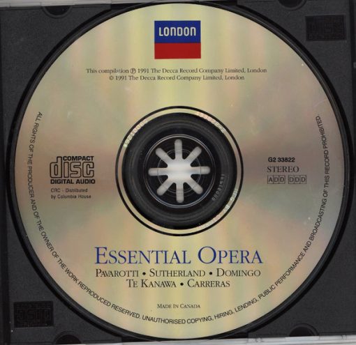 Various - Essential Opera (CD, Comp, Club, RE) (Near Mint (NM or M-))