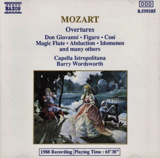 Wolfgang Amadeus Mozart, Capella Istropolitana, Barry Wordsworth - Overtures (CD, RP) (Near Mint (NM or M-))