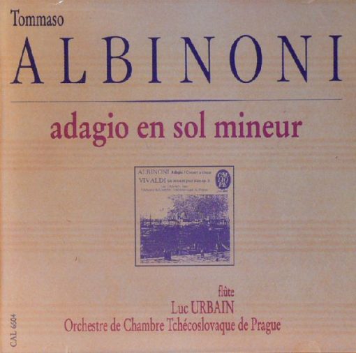 Tomaso Albinoni, Antonio Vivaldi / Prague Chamber Orchestra - Adagio En Sol Mineur (CD) (Near Mint (NM or M-))