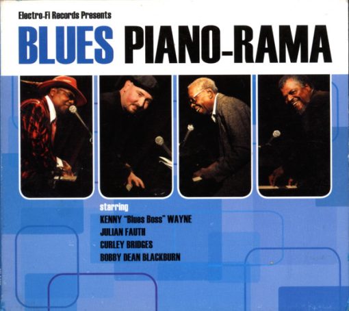 Kenny "Blues Boss" Wayne, Julian Fauth, Curley Bridges, Bobby Dean Blackburn - Blues Piano-Rama (CD, Comp) (Near Mint (NM or M-))