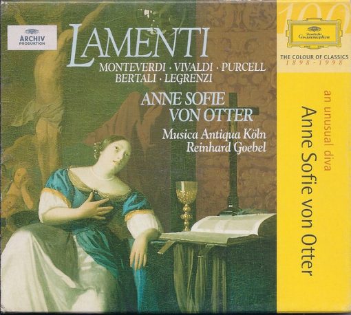 Claudio Monteverdi • Antonio Vivaldi • Henry Purcell • Antonio Bertali • Giovanni Legrenzi – Anne Sofie Von Otter • Musica Antiqua Köln • Reinhard Goebel - Lamenti (CD, Album, Sli) (Near Mint (NM or M-))