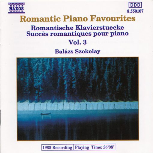 Balázs Szokolay - Romantic Piano Favourites Vol. 3 (CD, RP) (Near Mint (NM or M-))