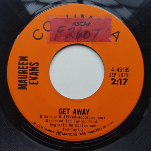 Maureen Evans - Get Away / I've Often Wondered (7", Single) (Very Good Plus (VG+))