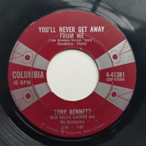 Tony Bennett - The Cool School (7", Single) (Very Good Plus (VG+))