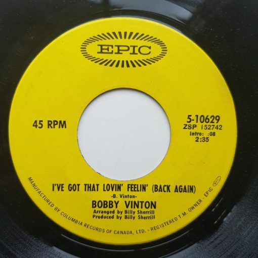 Bobby Vinton - No Arms Can Ever Hold You (7", Single) (Near Mint (NM or M-))