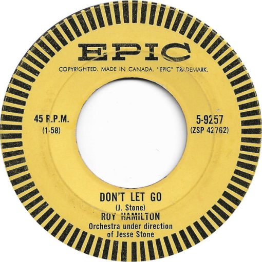 Roy Hamilton (5) - Don't Let Go (7", Single) (Near Mint (NM or M-))