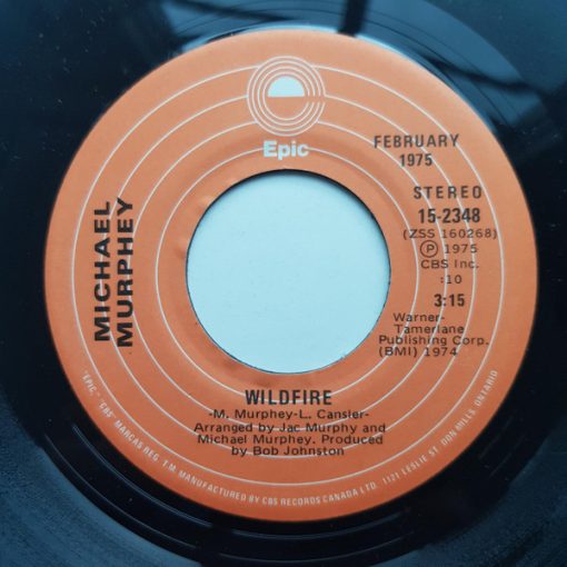 Michael Martin Murphey - Wildfire / A Mansion On The Hill (7", Single) (Near Mint (NM or M-))