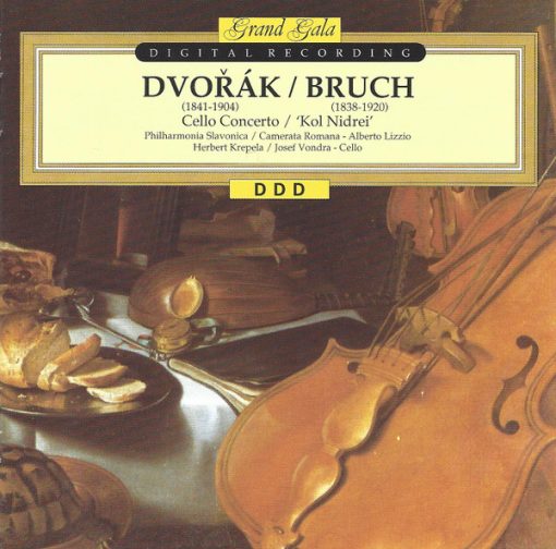 Antonín Dvořák, Max Bruch - Cello Concerto / 'Kol Nidrei' (CD, Album, RP) (Near Mint (NM or M-))