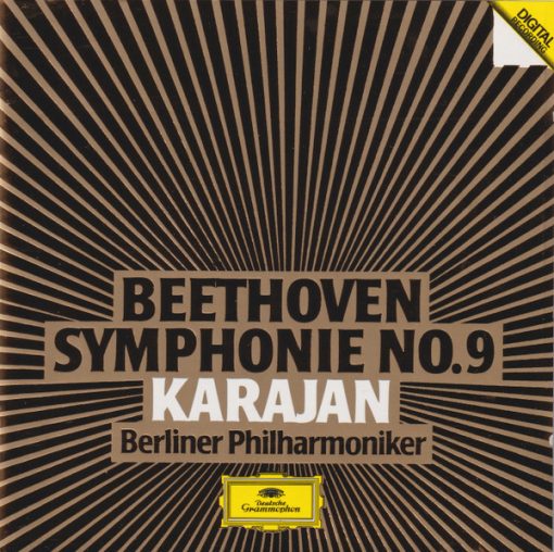 Ludwig Van Beethoven - Herbert Von Karajan - Berliner Philharmoniker - Symphonie No. 9 (CD, Album, RE) (Near Mint (NM or M-))