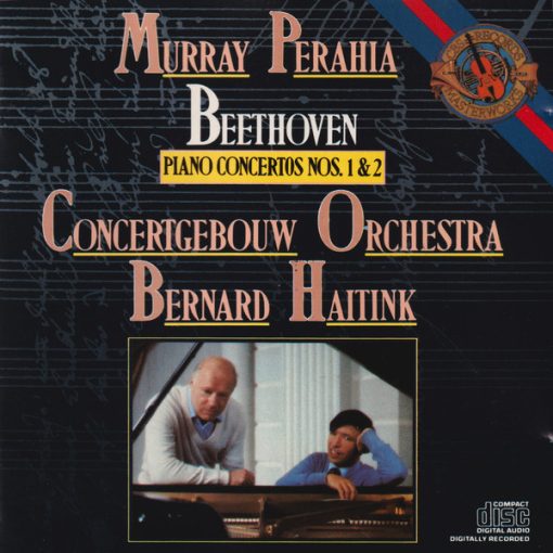 Ludwig van Beethoven - Murray Perahia, Concertgebouworkest, Bernard Haitink - Piano Concertos Nos. 1 & 2 (CD, Album) (Near Mint (NM or M-))