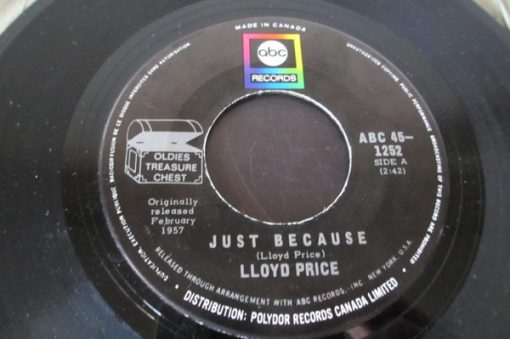 Lloyd Price - I'm Gonna Get Married / Just Because (7", RE) (Very Good Plus (VG+))