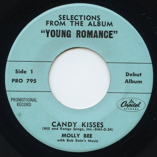 Molly Bee - Candy Kisses (7", Single, Promo) (Very Good Plus (VG+))