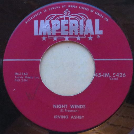 Irving Ashby - Night Winds / Loco-Motion (7", Single) (Very Good Plus (VG+))