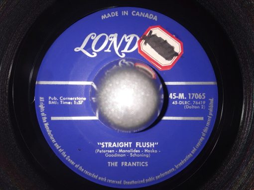 The Frantics - Straight Flush (7") (Very Good Plus (VG+))