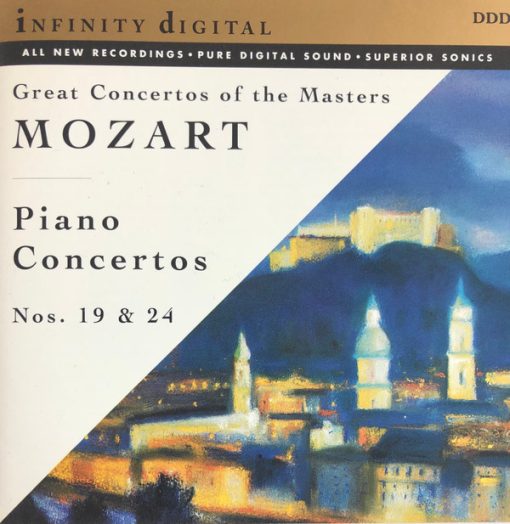 Wolfgang Amadeus Mozart - Great Concertos Of The Masters (Piano Concertos Nos. 19 & 24) (CD, Album) (Near Mint (NM or M-))