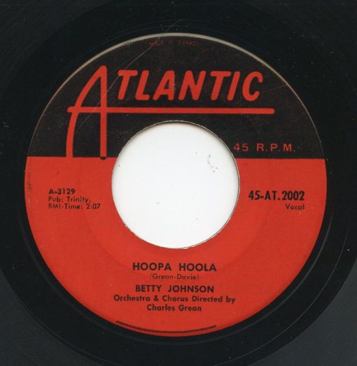 Betty Johnson - Hoopa Hoola (7", Single) (Very Good (VG))