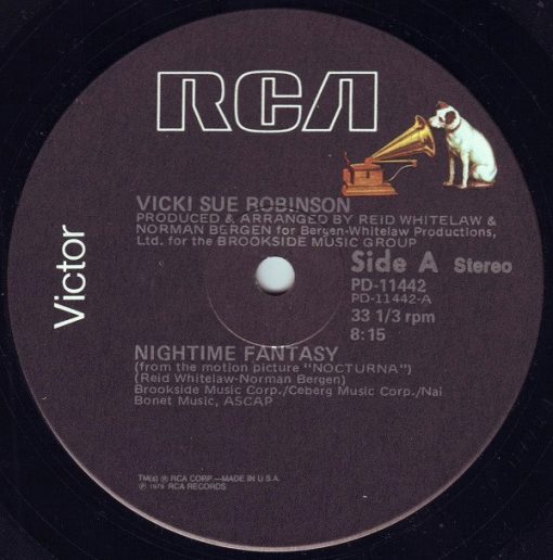 Vicki Sue Robinson - Nightime Fantasy / Feels So Good It Must Be Wrong (12", Single) (Mint (M))