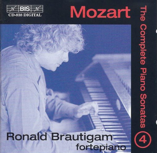 Wolfgang Amadeus Mozart - Ronald Brautigam - The Complete Piano Sonatas 4 (CD, Album) (Near Mint (NM or M-))