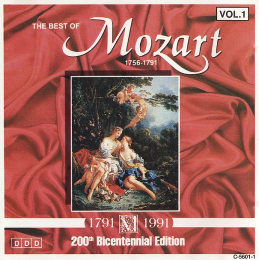 Wolfgang Amadeus Mozart - The Best Of Mozart (1756-1791) (4xCD, Comp) (Near Mint (NM or M-))