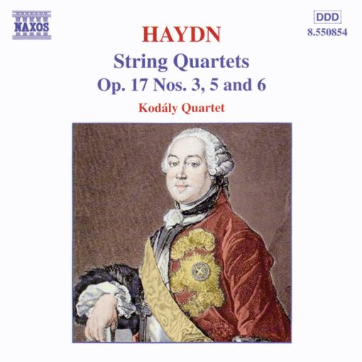 Joseph Haydn / Kodály Quartet - String Quartets Op.17, Nos. 3, 5 And 6 (CD, Album) (Near Mint (NM or M-))