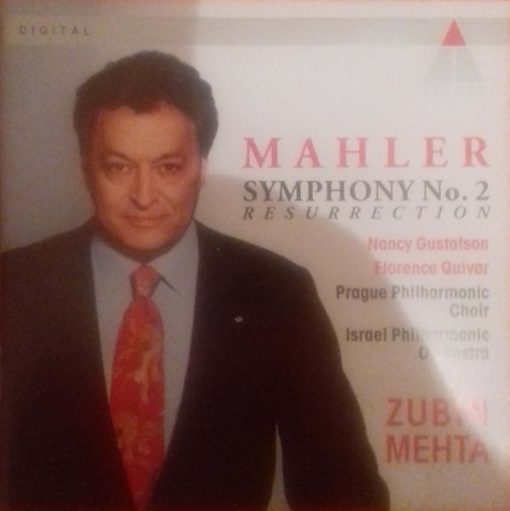 Zubin Mehta, Nancy Gustafson, Florence Quivar - Mahler Symphony No. 2 Resurrection (CD, Album) (Near Mint (NM or M-))