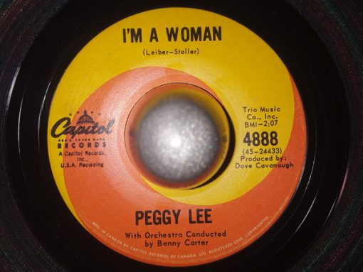 Peggy Lee - I'm A Woman (7", Single) (Near Mint (NM or M-))