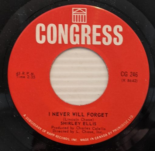 Shirley Ellis - I Told You So / I Never Will Forget (7", Single) (Near Mint (NM or M-))