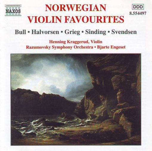 Ole Bull, Johan Halvorsen, Edvard Grieg, Christian Sinding, Johan Svendsen, Henning Kraggerud, Razumovsky Sinfonia, Bjarte Engeset - Norwegian Violin Favourites (CD, Album) (Near Mint (NM or M-))