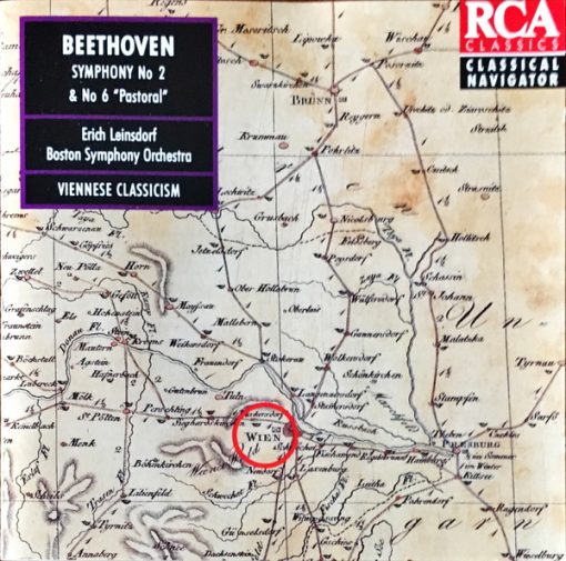 Ludwig van Beethoven, Boston Symphony Orchestra, Erich Leinsdorf - Symphony No. 2 & No. 6 "Pastoral" (CD, Comp) (Near Mint (NM or M-))