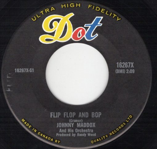 Johnny Maddox And His Orchestra - Flip Flop And Bop / Golden Wildwood Flower (7", Single) (Near Mint (NM or M-))