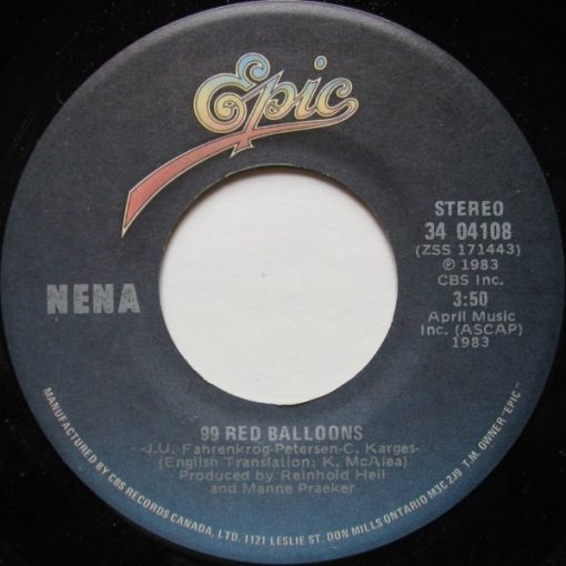 Nena - 99 Red Balloons (7") (Near Mint (NM or M-))