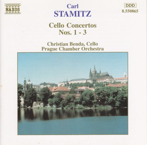 Carl Stamitz - Christian Benda, Prague Chamber Orchestra - Cello Concertos Nos. 1 - 3 (CD, Album, RE) (Near Mint (NM or M-))