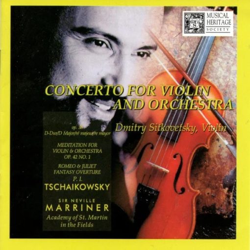 Dmitry Sitkovetsky, Pyotr Ilyich Tchaikovsky, Sir Neville Marriner, The Academy Of St. Martin-in-the-Fields - Concerto For Violin And Orchestra (CD) (Near Mint (NM or M-))