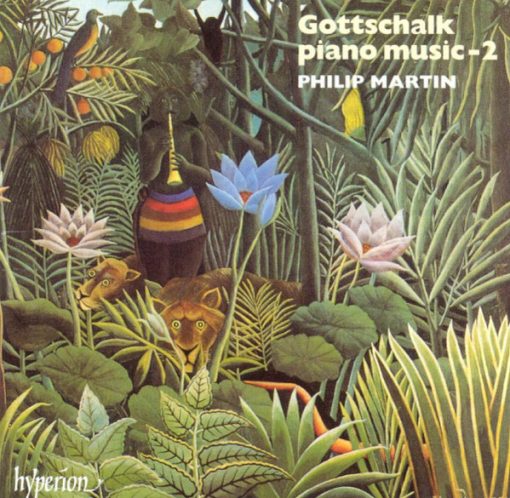 Louis Moreau Gottschalk - Philip Martin (3) - Piano Music - 2 (CD, Album) (Near Mint (NM or M-))