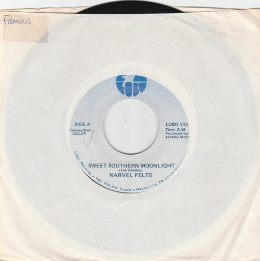 Narvel Felts - Sweet Southern Moonlight (7") (Very Good Plus (VG+))