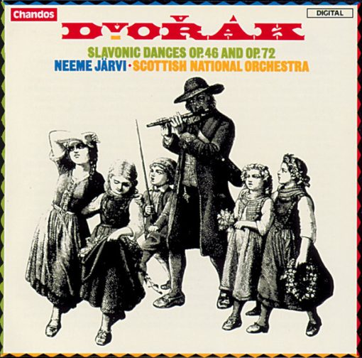 Antonín Dvořák ,- Neeme Järvi, Royal Scottish National Orchestra - Slavonic Dances (CD, Album, RE) (Near Mint (NM or M-))