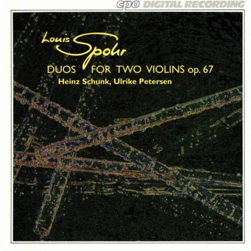 Ulrike Petersen, Heinz Schunk - Spohr: Duos for 2 Violins, Op. 67 (CD) (Near Mint (NM or M-))