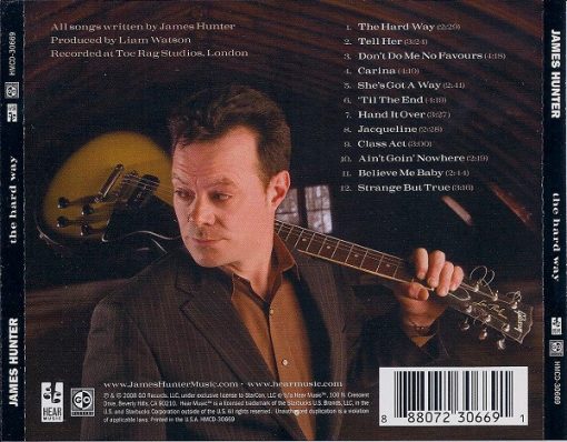 James Hunter - The Hard Way (CD, Album) (Near Mint (NM or M-)) - Image 2