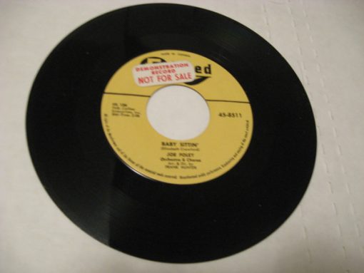 Joe Foley - Baby Sittin' / You Know (7", Single) (Very Good Plus (VG+))