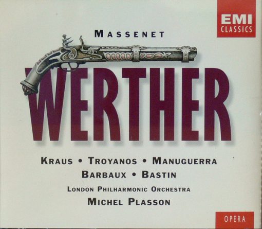 Jules Massenet, Alfredo Kraus, Tatiana Troyanos, Matteo Manuguerra, Christine Barbaux, Jules Bastin, London Philharmonic Orchestra / Michel Plasson - Werther (2xCD, RE, RM) (Near Mint (NM or M-))