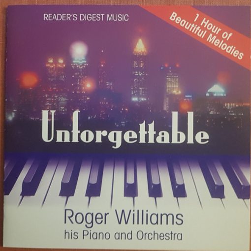 Roger Williams (2) - Unforgettable: Roger Williams, His Piano And Orchestra (CD) (Mint (M))