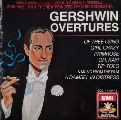 John McGlinn & The New Princess Orchestra, George Gershwin - Overtures (CD, Album) (Near Mint (NM or M-))