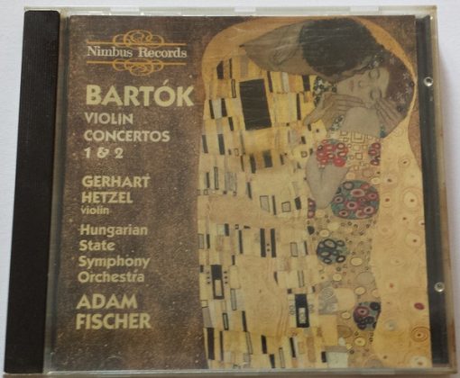 Béla Bartók, Gerhart Hetzel, Adam Fischer (2), Hungarian State Orchestra - Violin Concertos 1 & 2 (CD) (Near Mint (NM or M-))